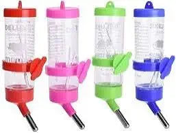 Pet & Vet Plastic Hamster Water Bottle Dispenser Automatic Feeding Device for Hamster Rabbit Dog Small Animals Supplies Pet Drinking Bottles (250 Ml) | Colour May Vary