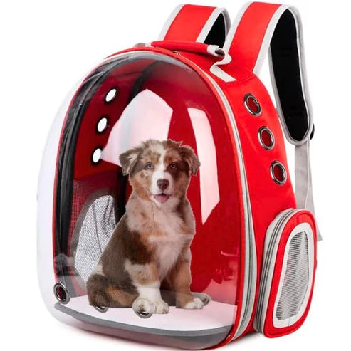 Pet Backpack Travel Carrier, Convenient Travel for Small Dog and Cat | Waterproof, Comfortable and Breathable